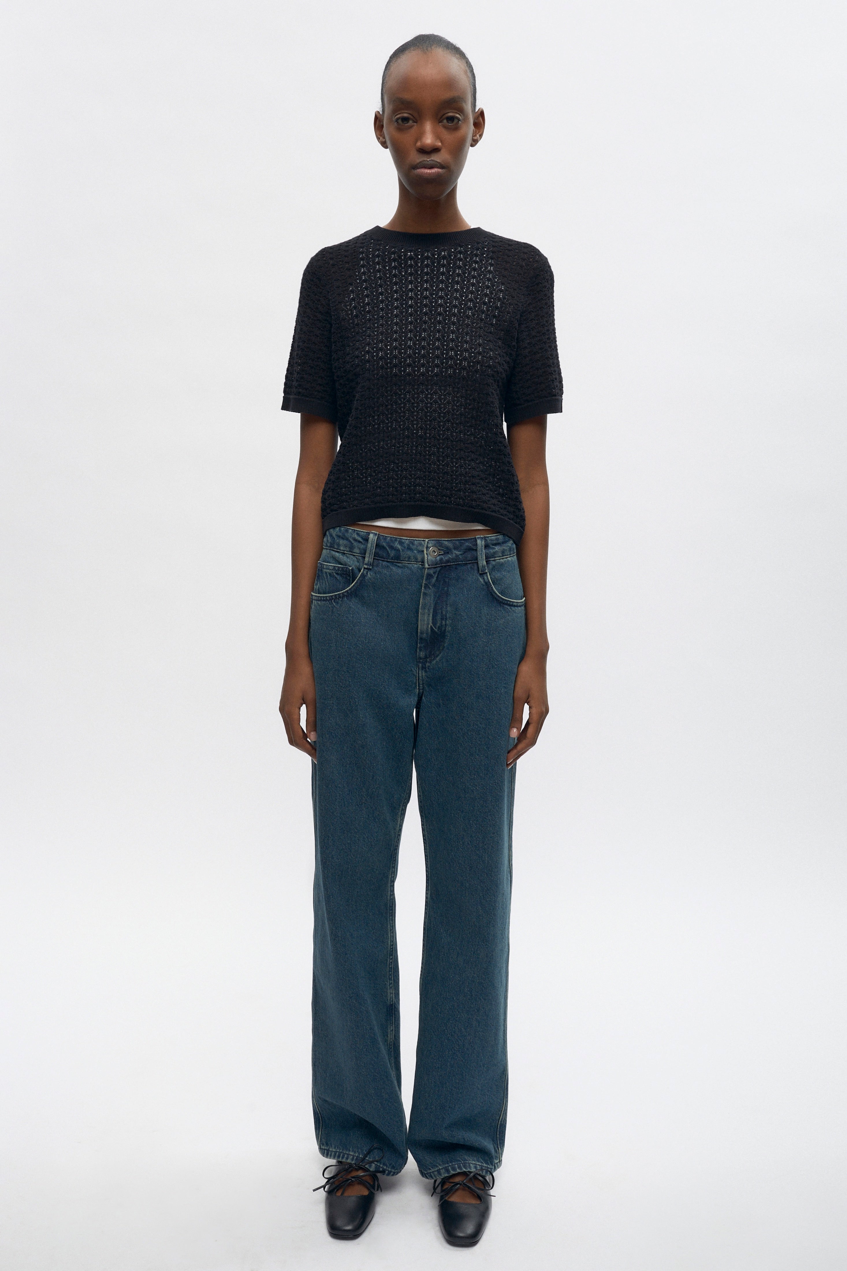 Rembo is 5ft 11in, a regular XS and wearing an S.