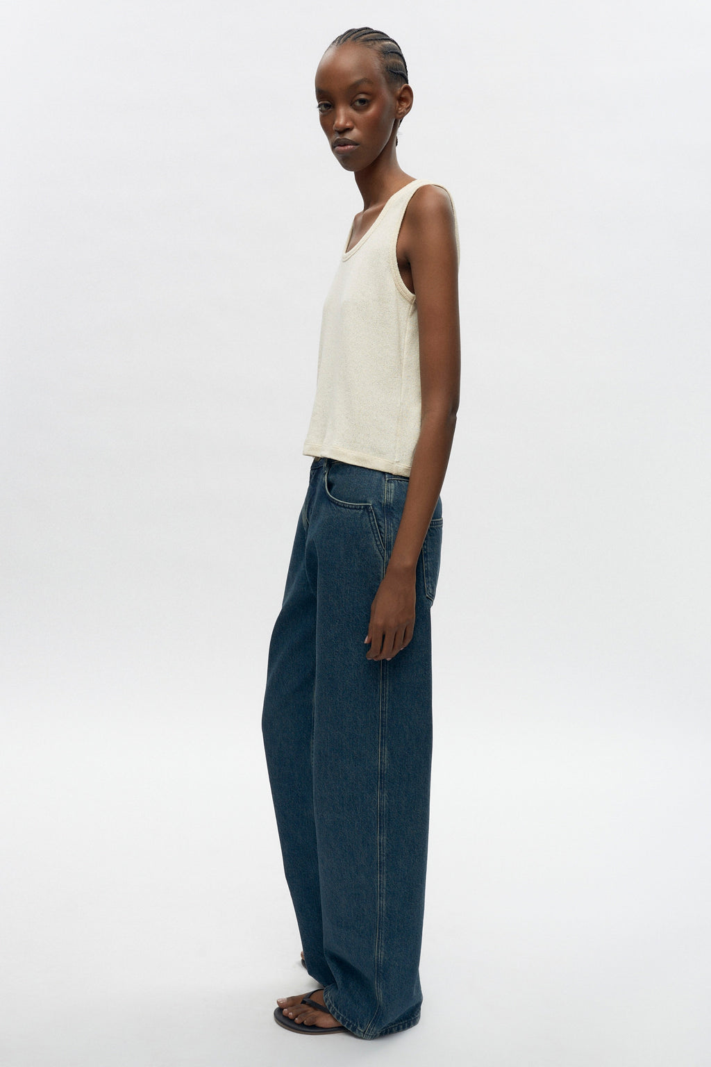 Women's Luxor Jersey Tank in Natural