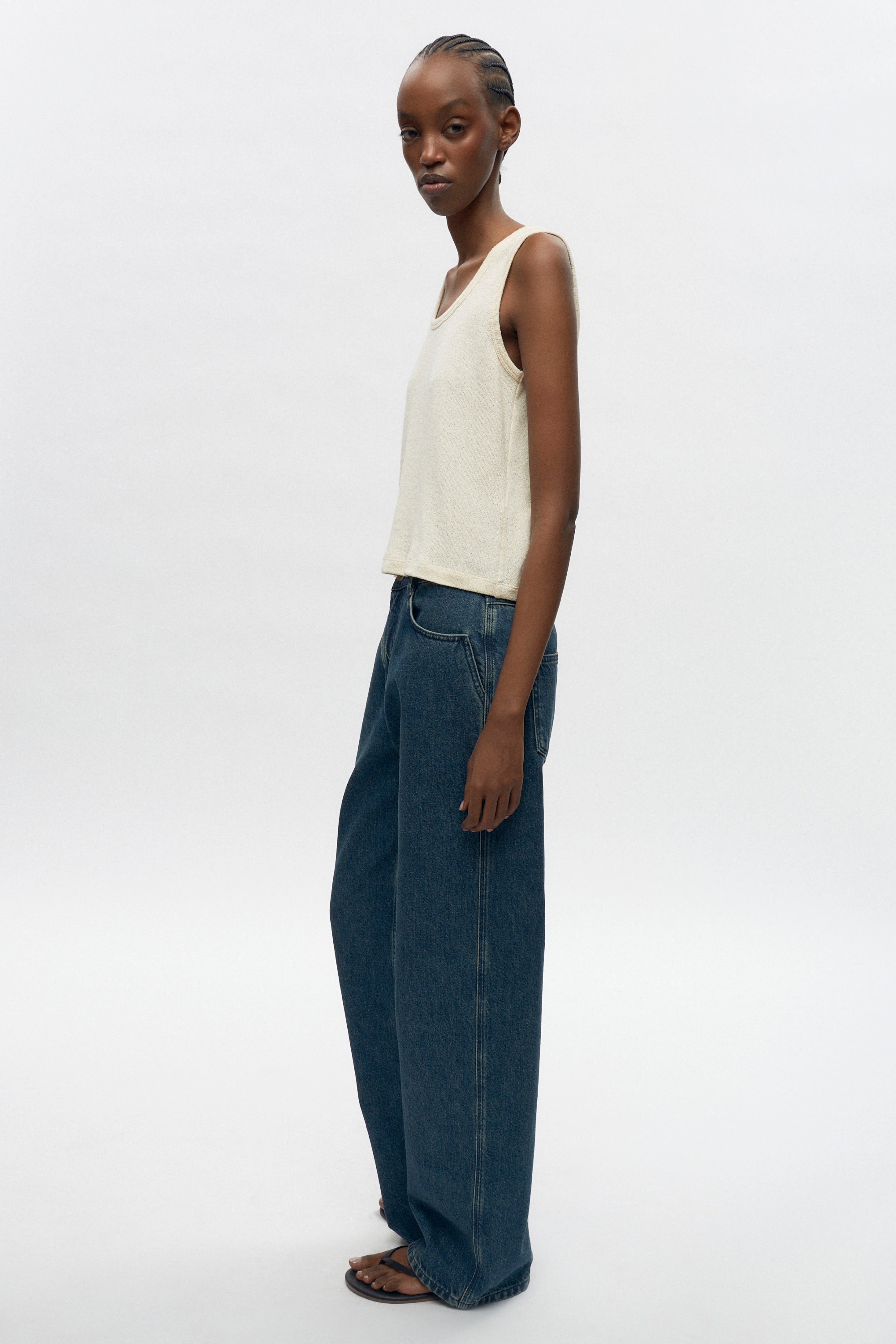 Women's Luxor Jersey Tank in Natural