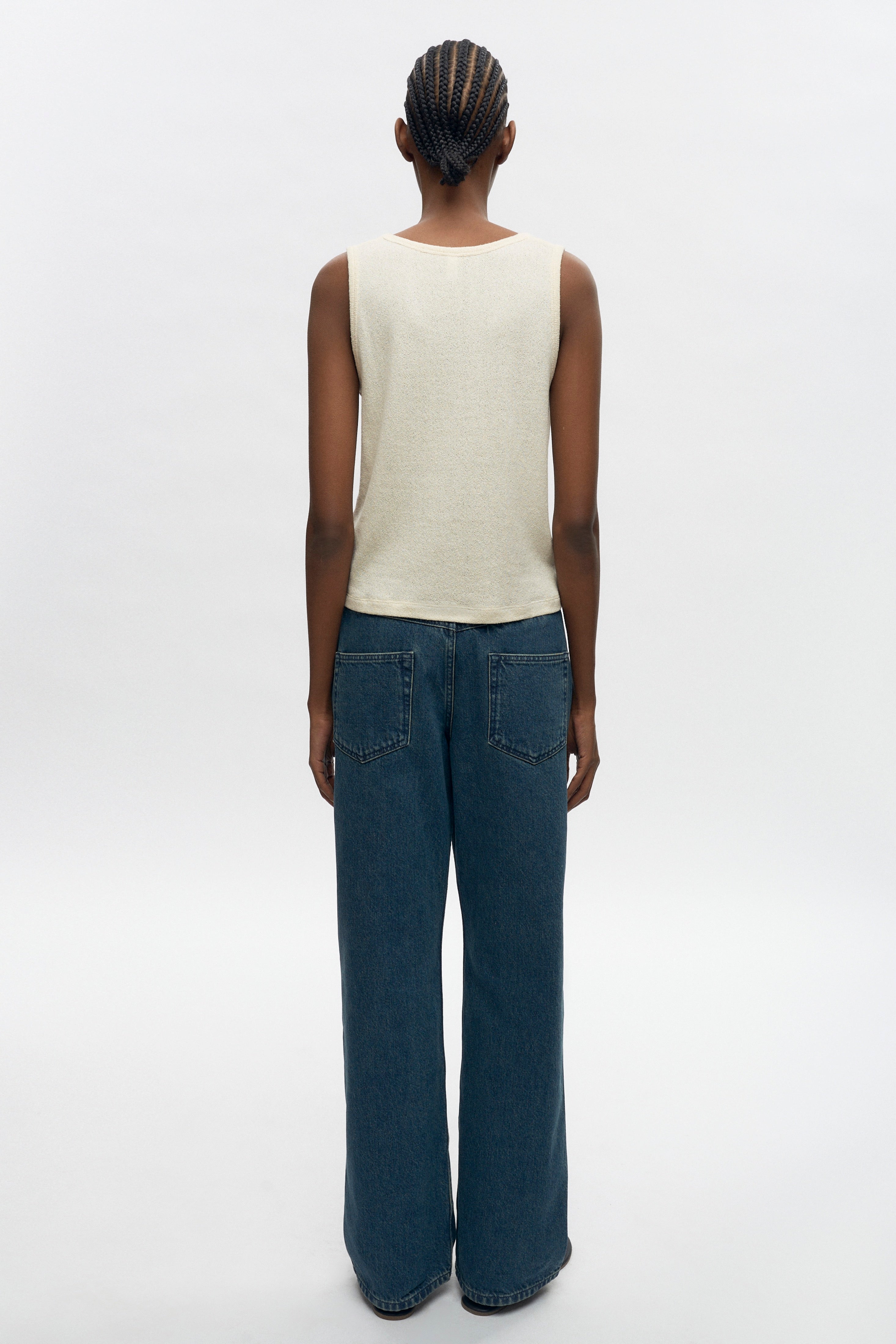 Women's Luxor Jersey Tank in Natural