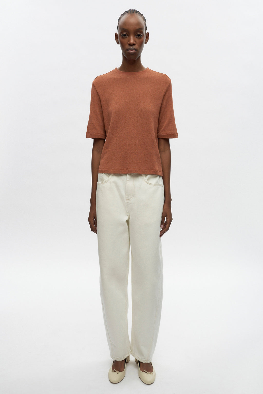 Rembo is 5ft 11in, a regular XS and wearing an S.