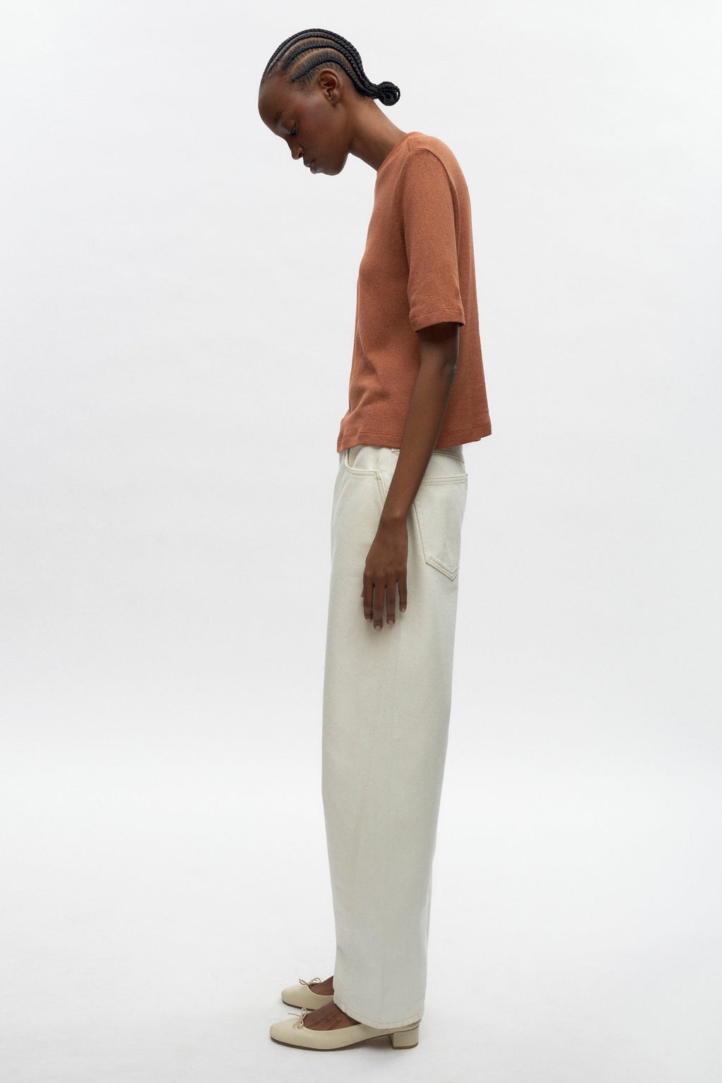 Women's Luxor Jersey Tee in Sienna