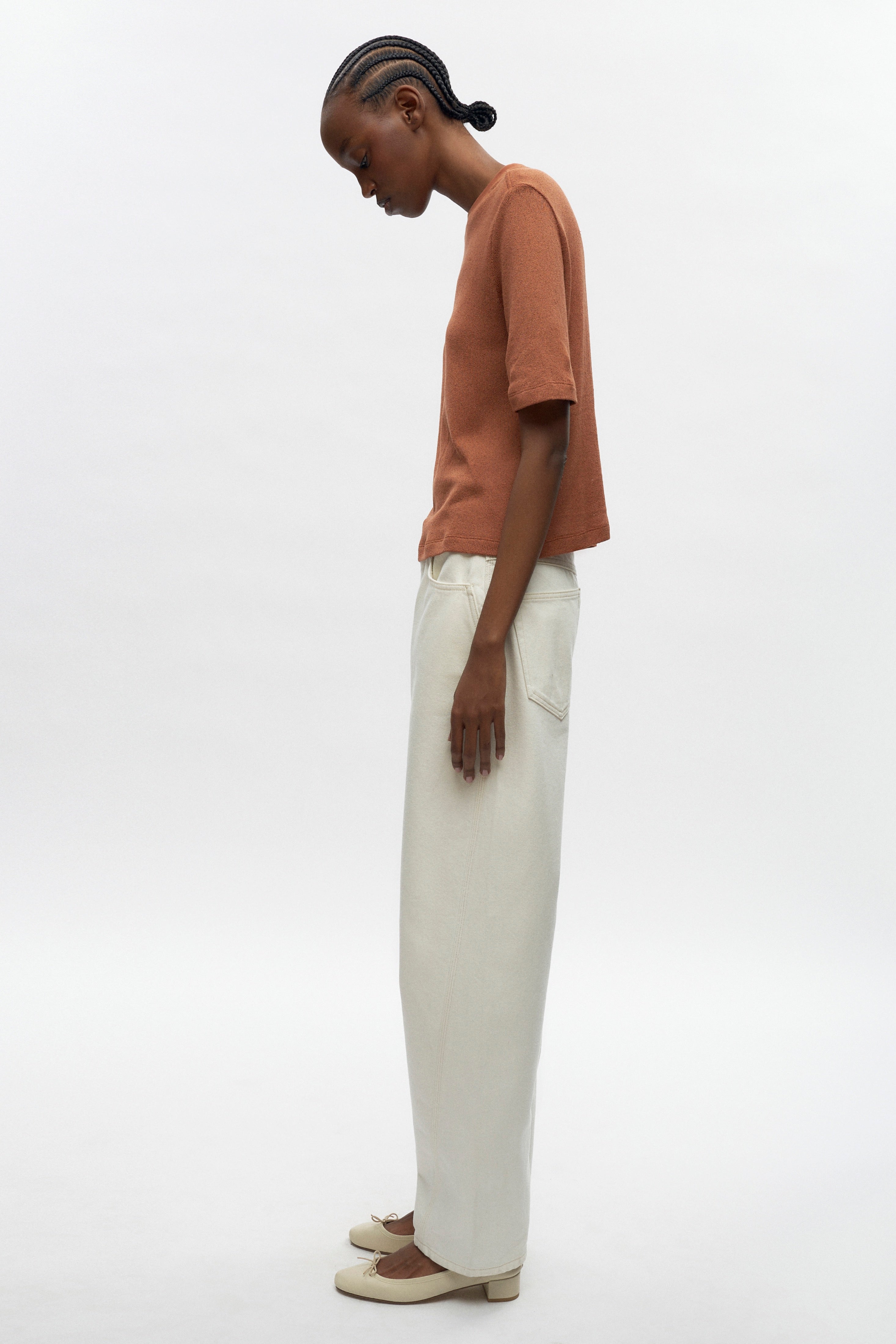 Women's Luxor Jersey Tee in Sienna