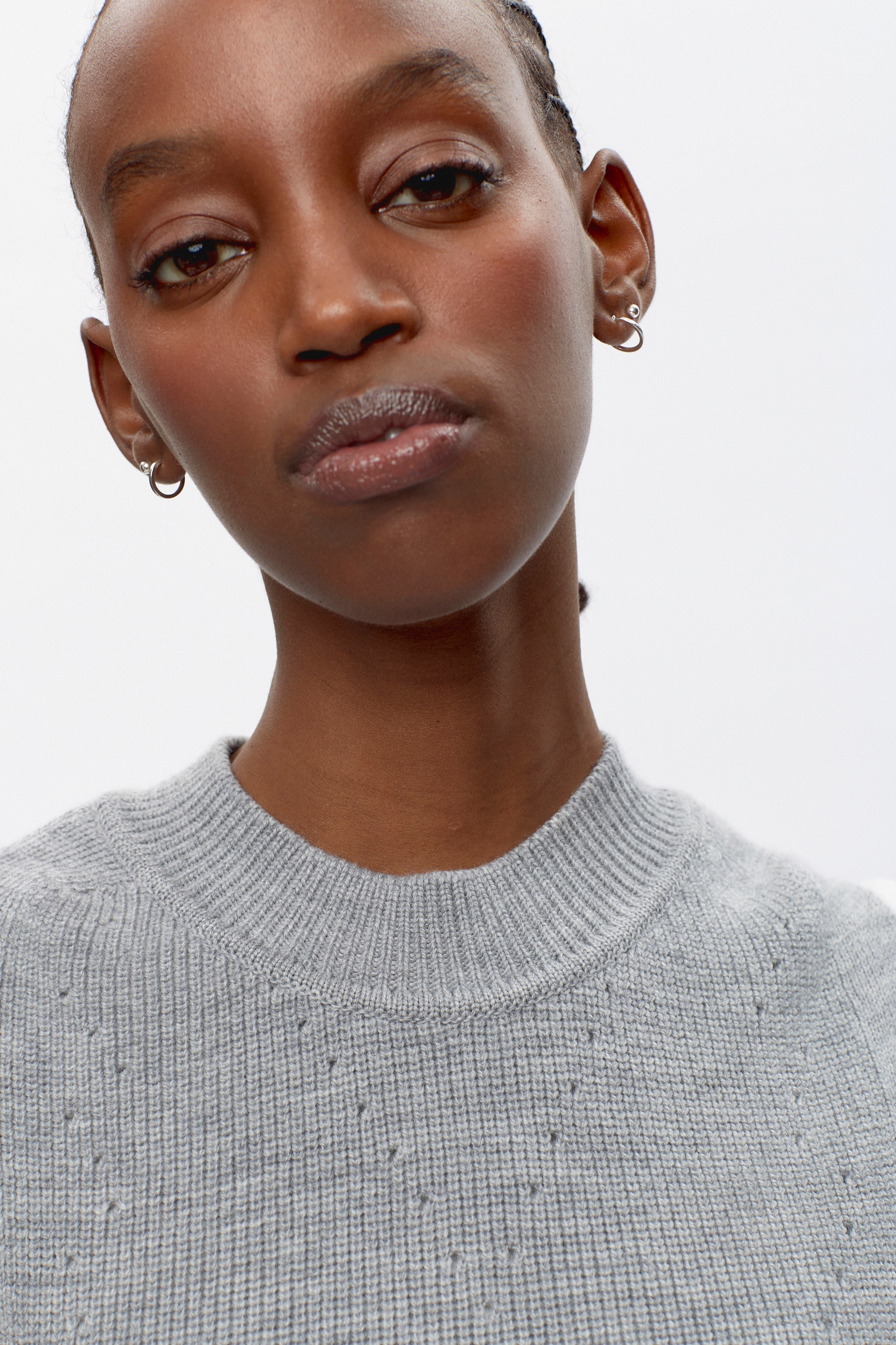 Women's Maadi Vest in Heather Grey