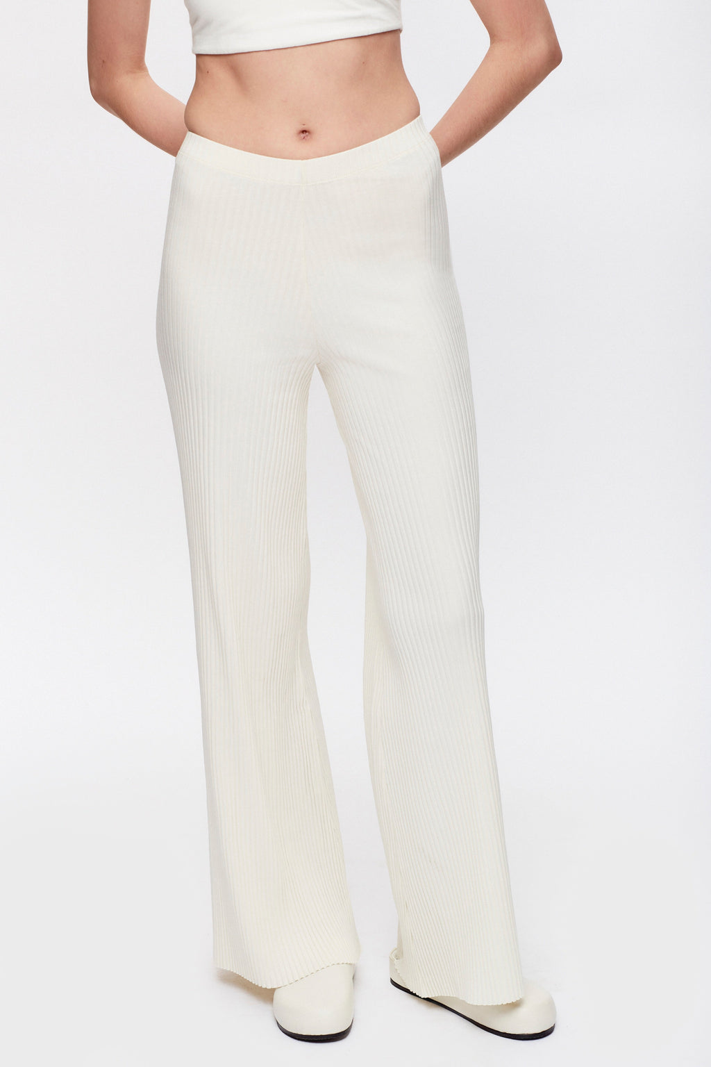 Women's Nile Rib Pant in Marshmallow