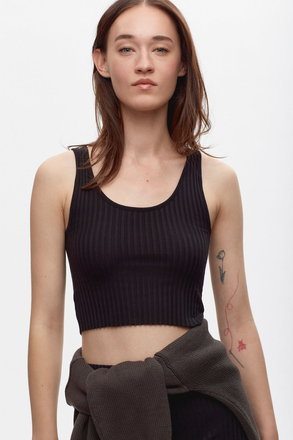 Women's Nile Rib Tank in Black