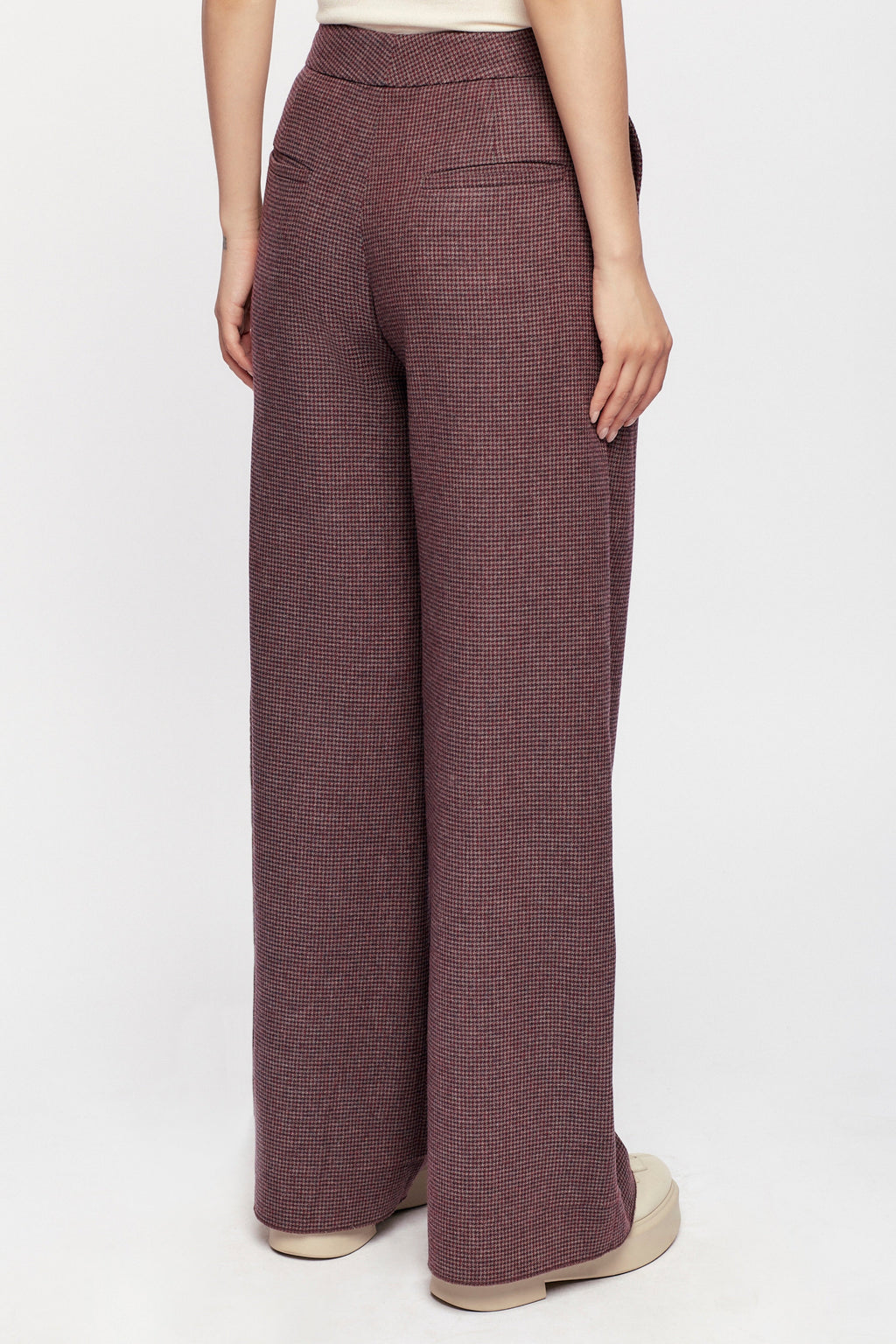 Nuba Wool Trouser in Houndstooth 417