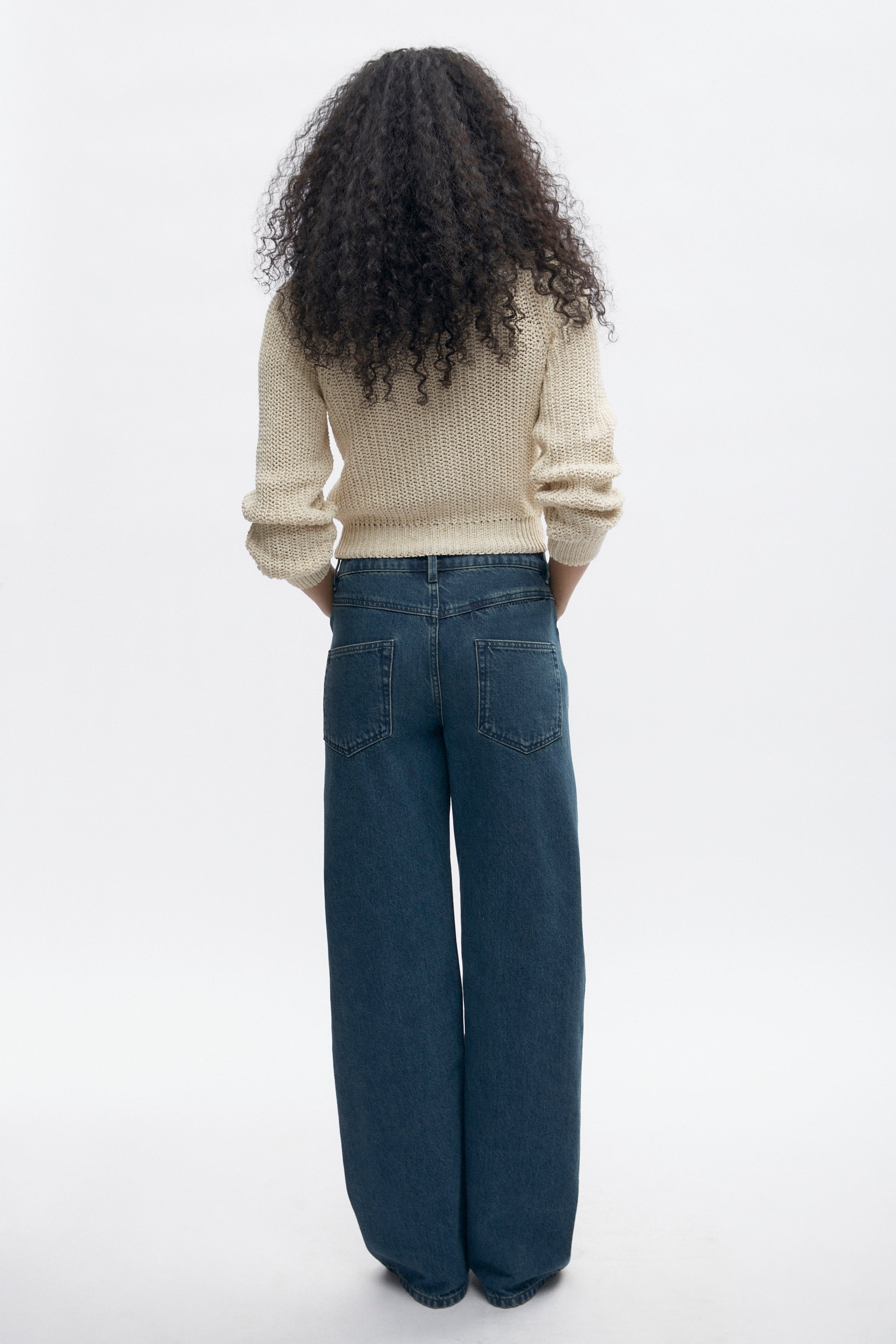 Women's Orman Knit Longsleeve in Natural Mix