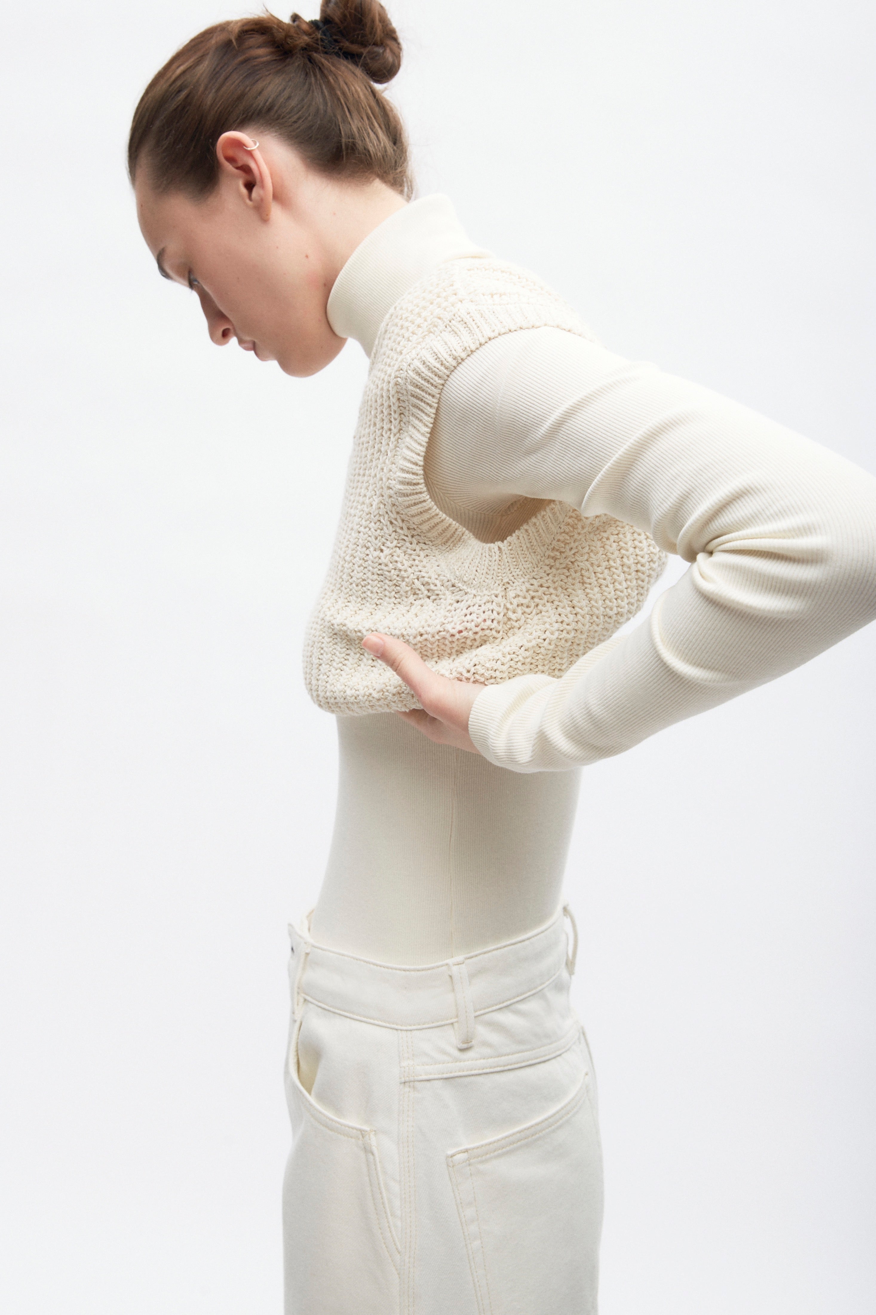 Women's Orman Knit Tank in Natural Mix