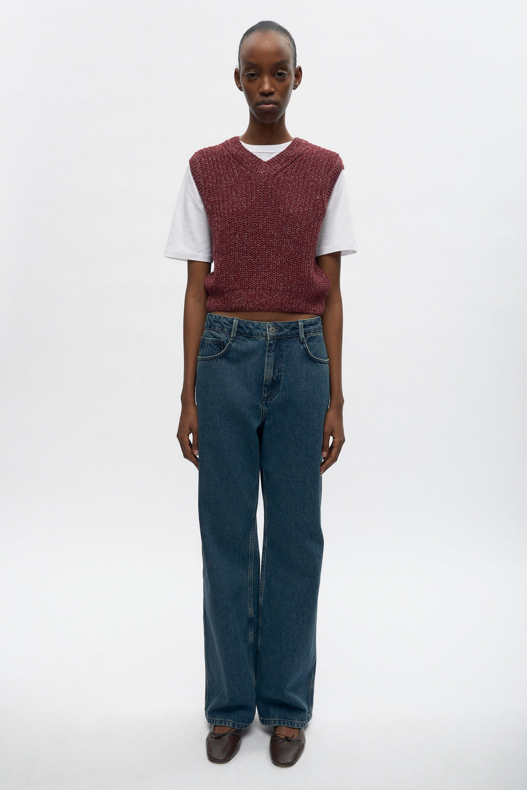 Rembo is 5ft 11in, a regular XS and wearing a M.