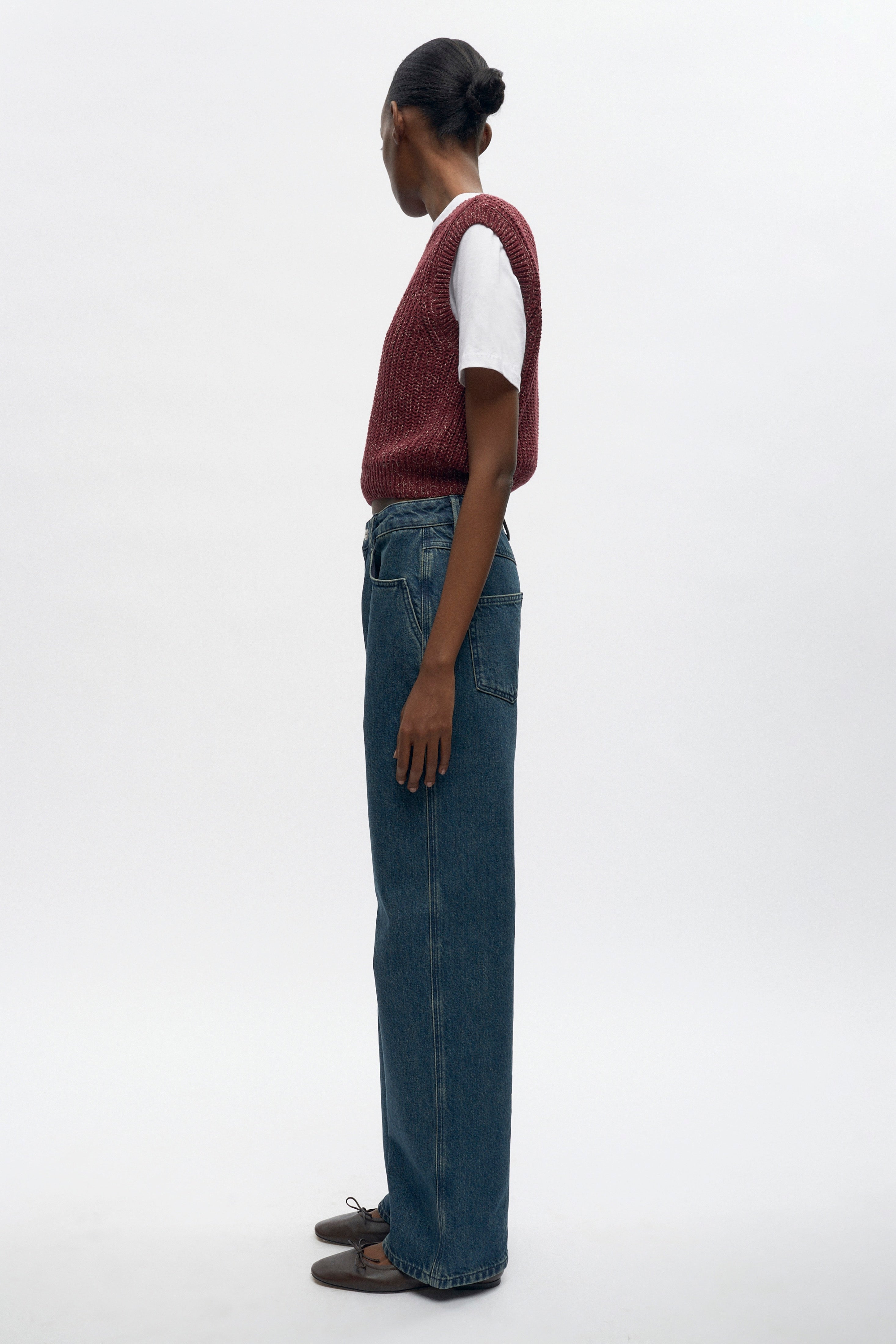 Women's Orman Knit Tank in Plum Mix