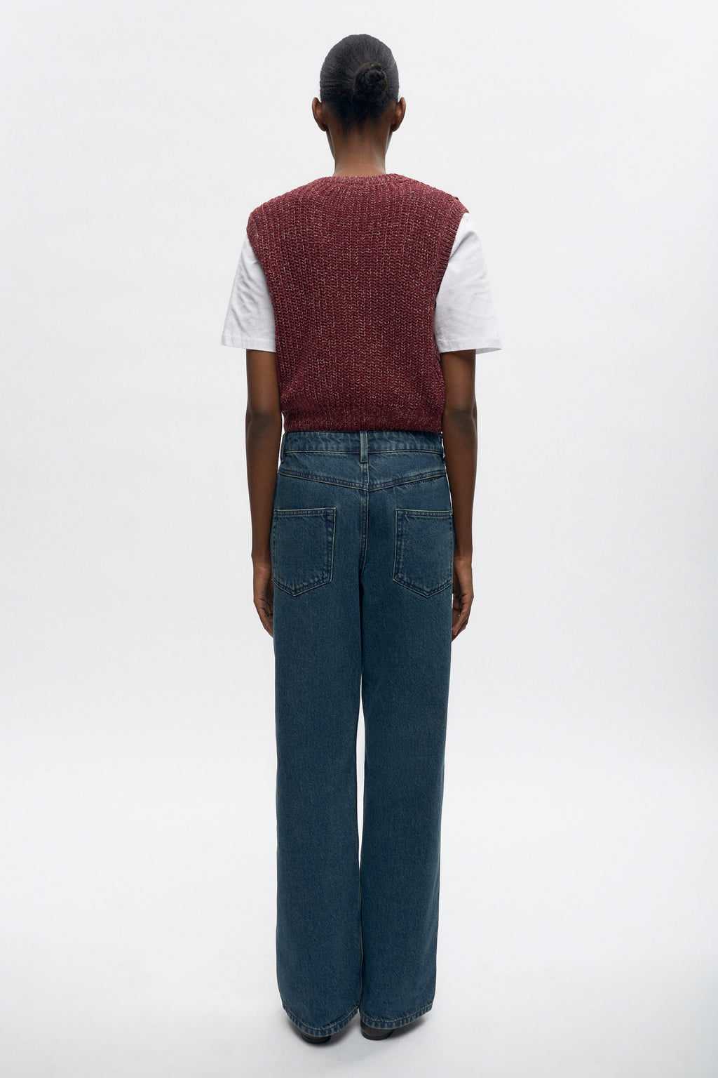 Women's Orman Knit Tank in Plum Mix