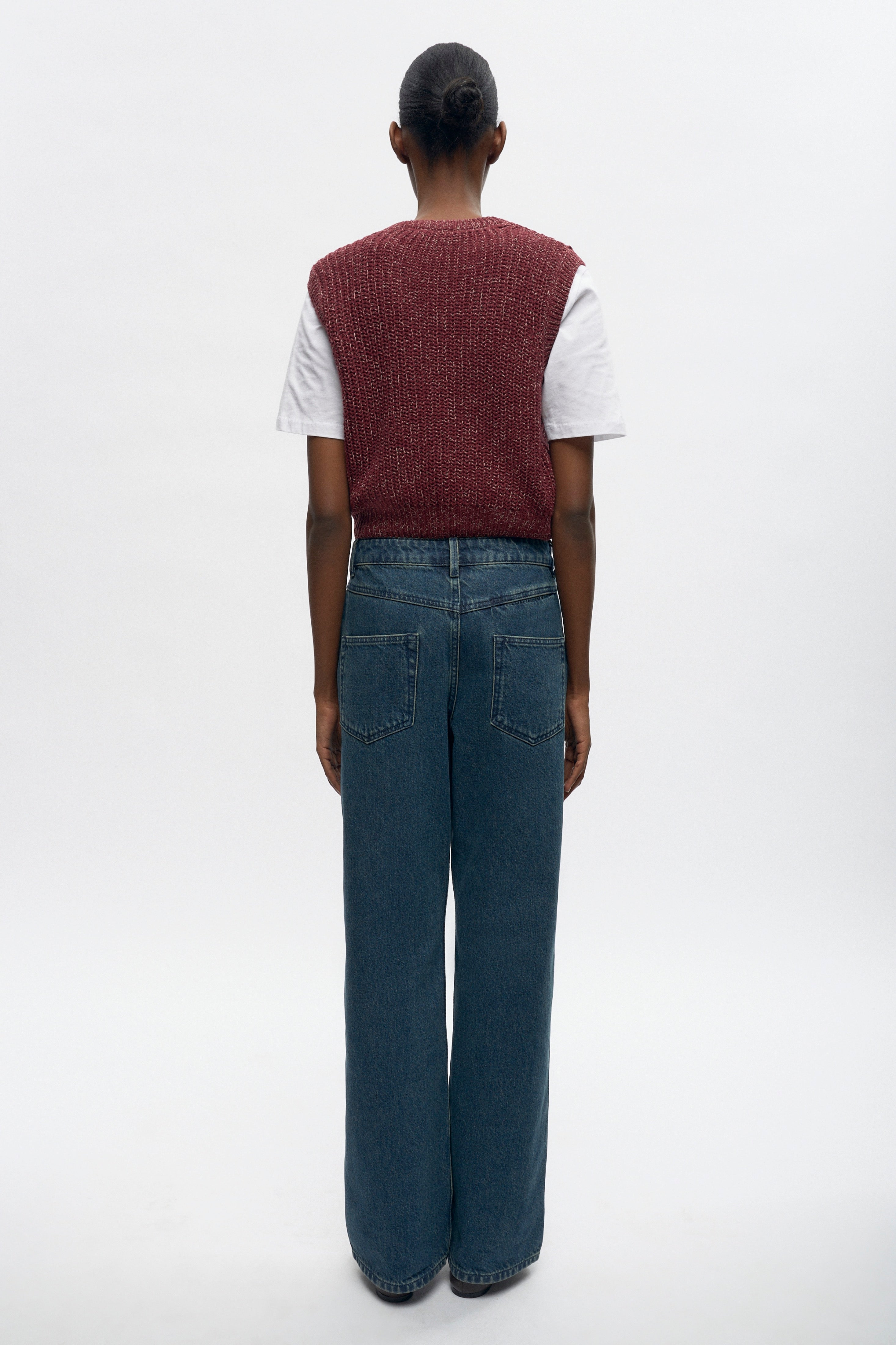 Women's Orman Knit Tank in Plum Mix