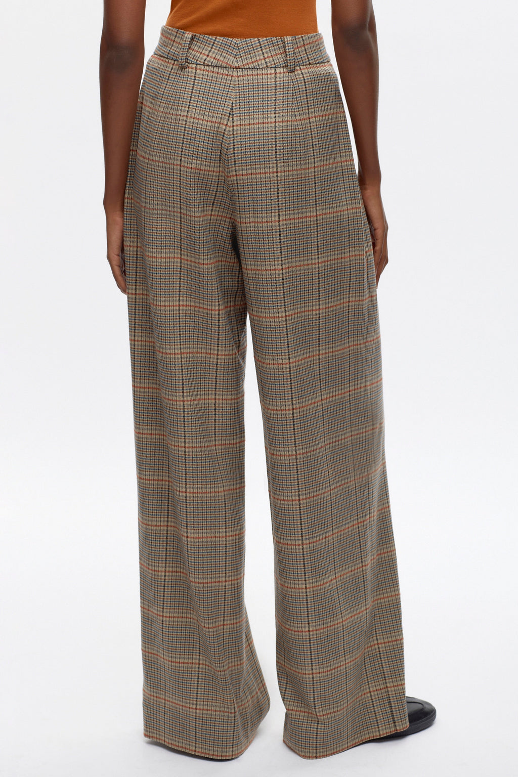 Women's Plaza Wool Trouser in 908 Jesi