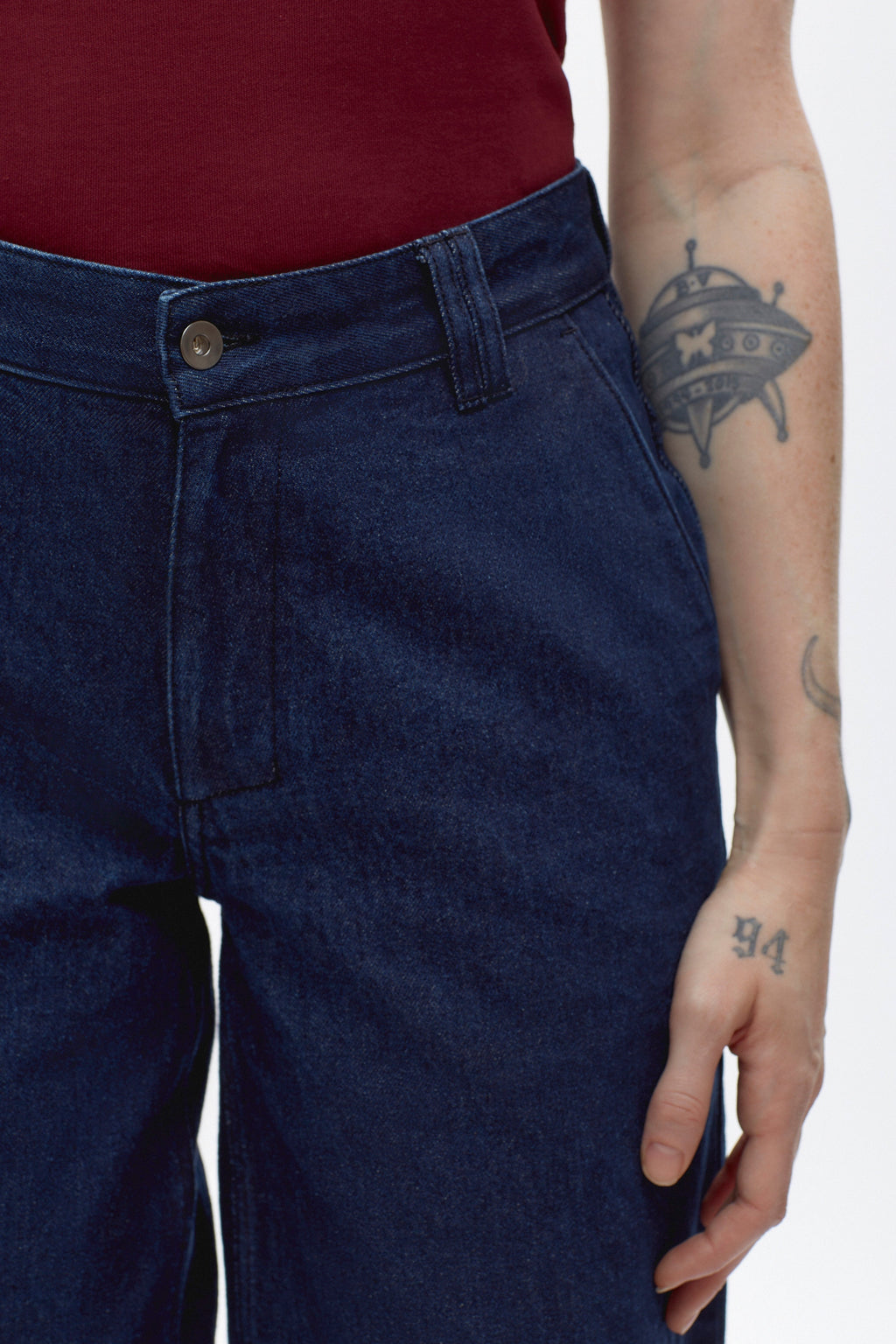 Women's Radio Trouser in Rinse