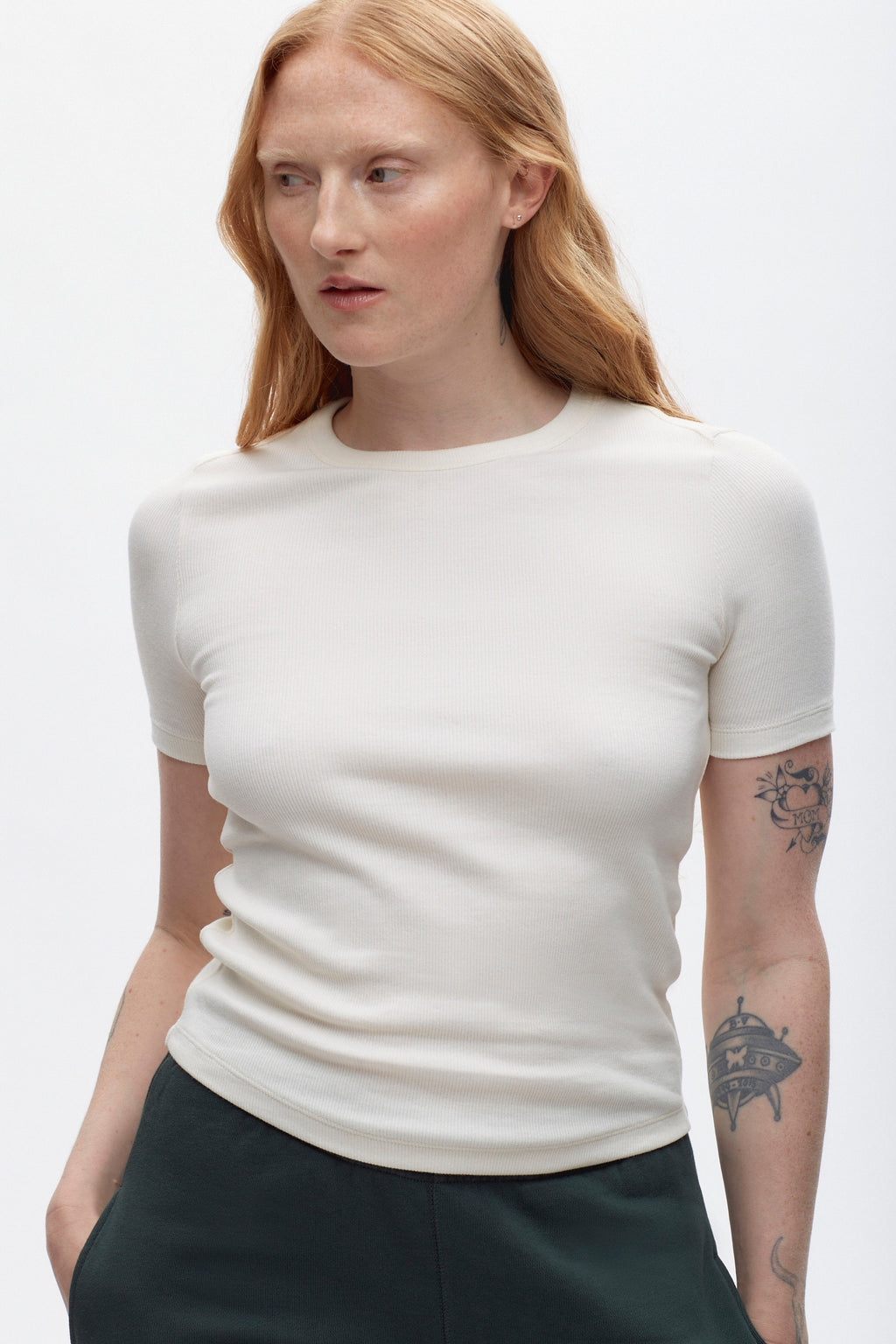 Women's Fitted Rib Tee