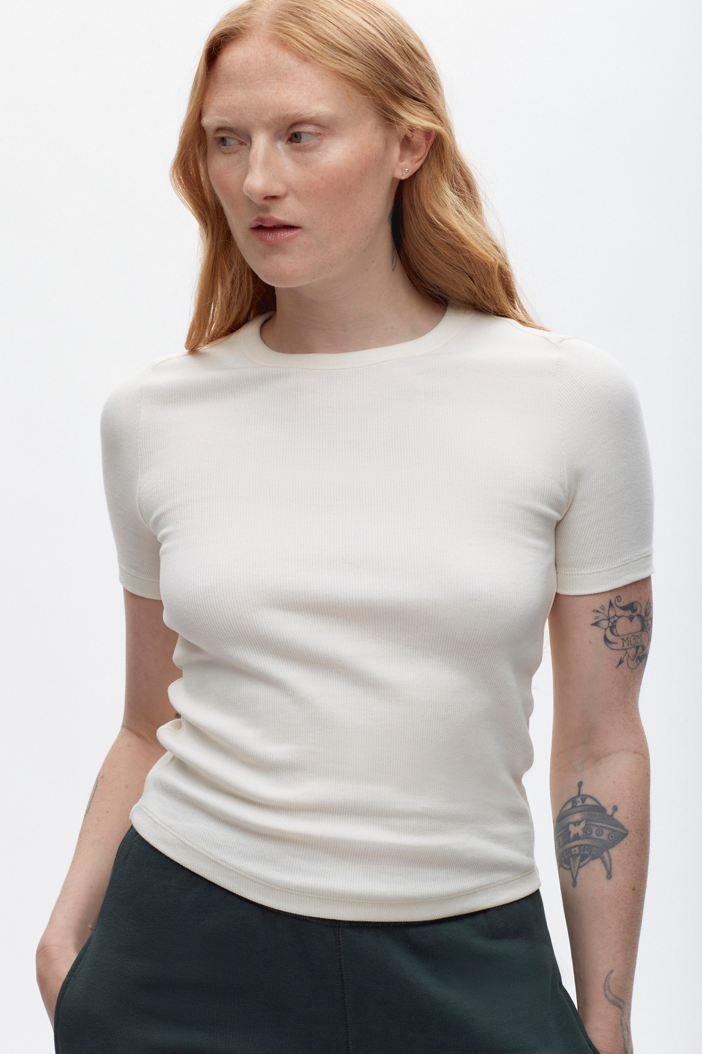 Women's Fitted Rib Tee