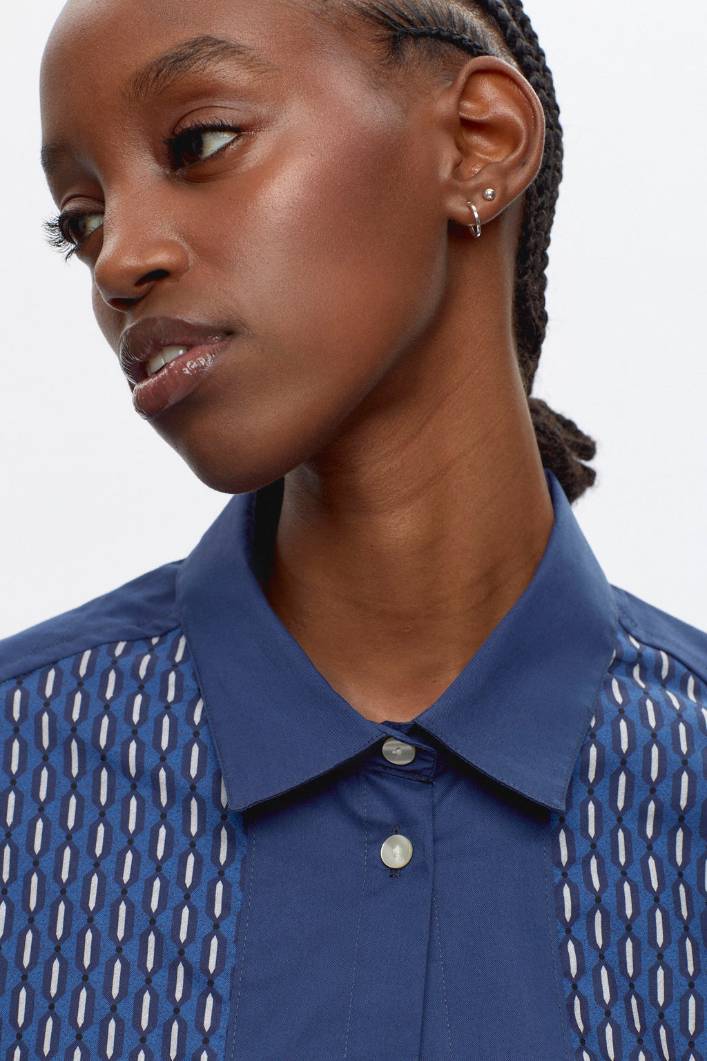 Women's Soad Shirt in AW24-203/Blue