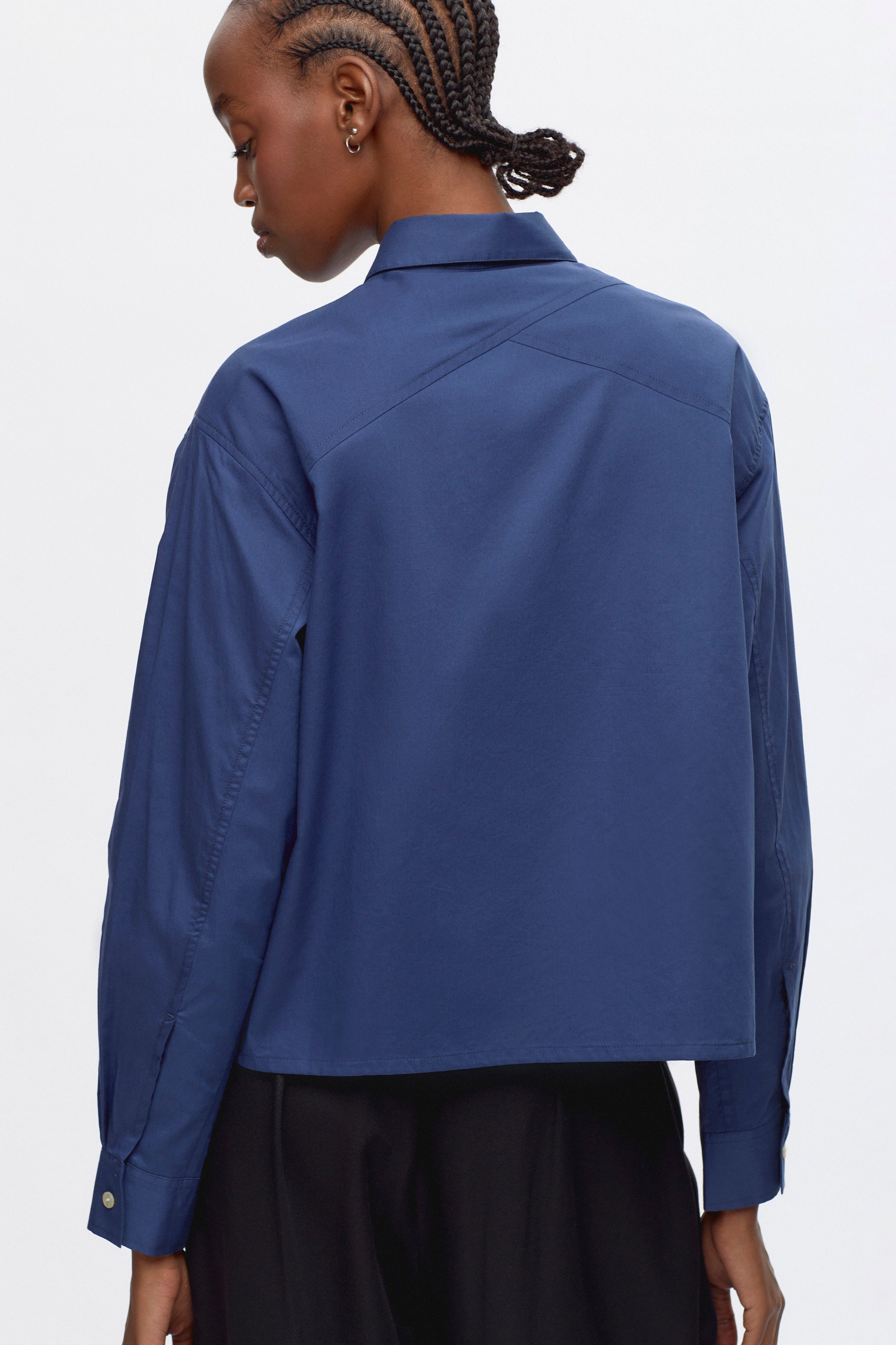 Women's Soad Shirt in AW24-203/Blue