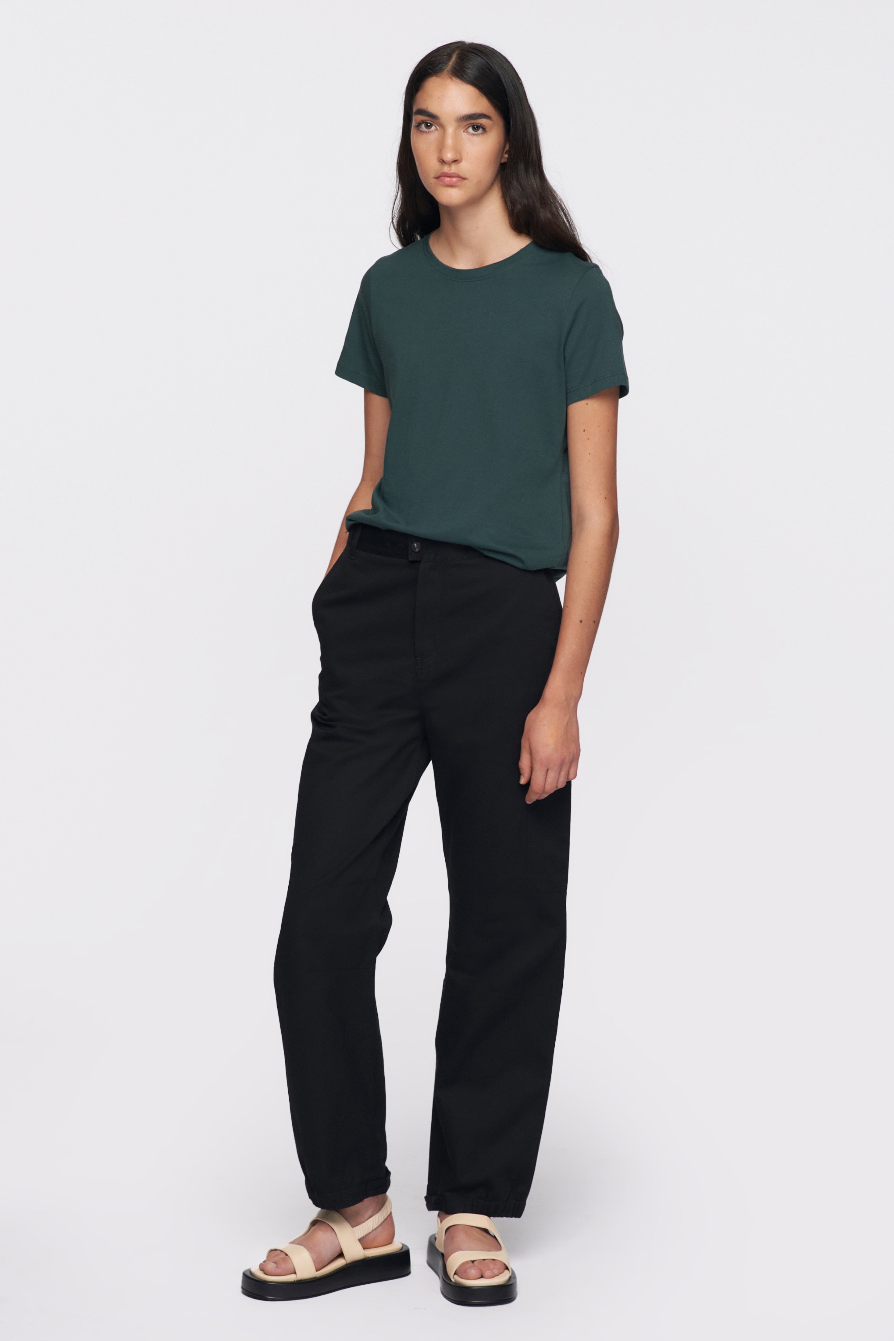 Stella is 5ft 11in, a regular size S and wearing a S.