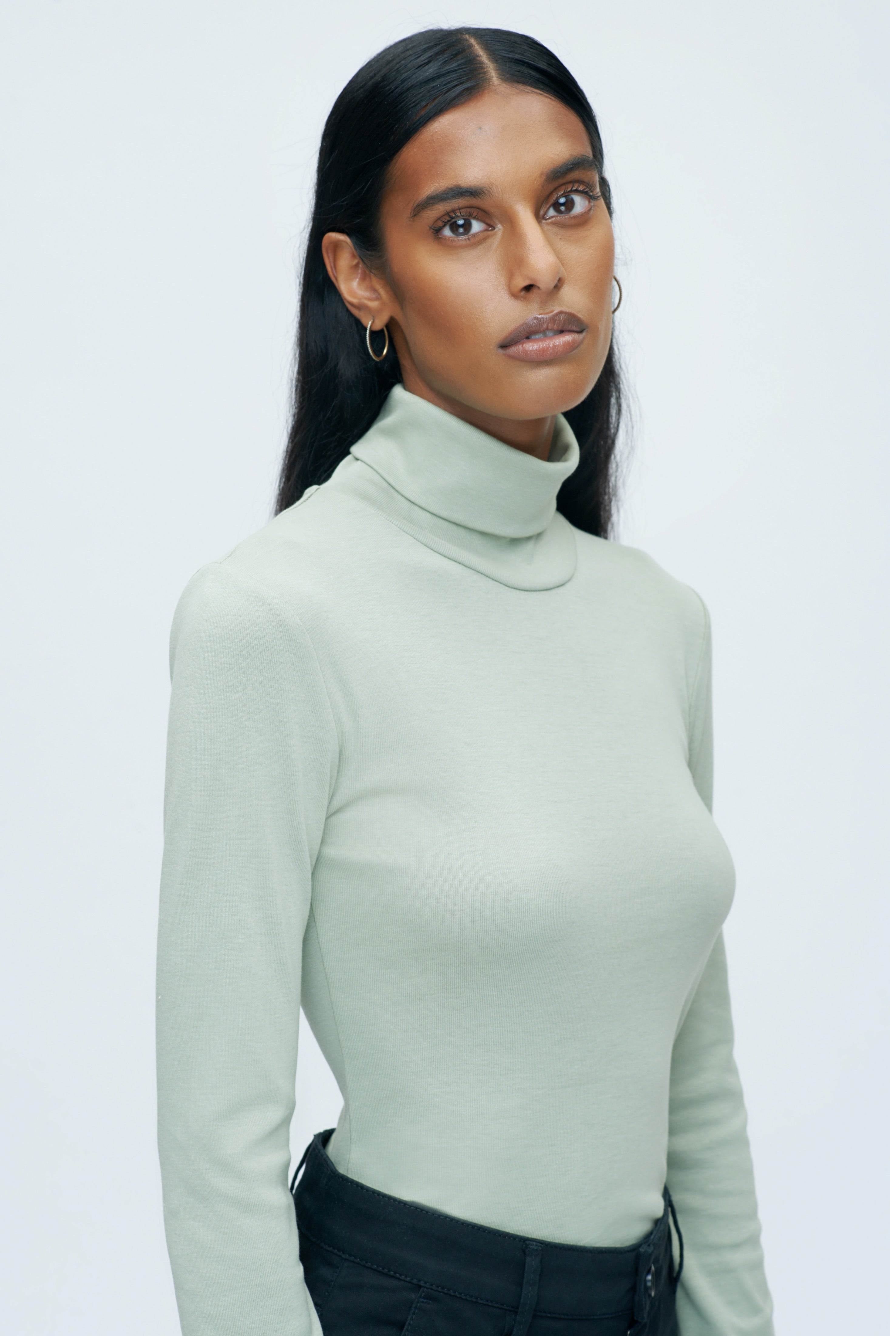 Fitted Turtleneck