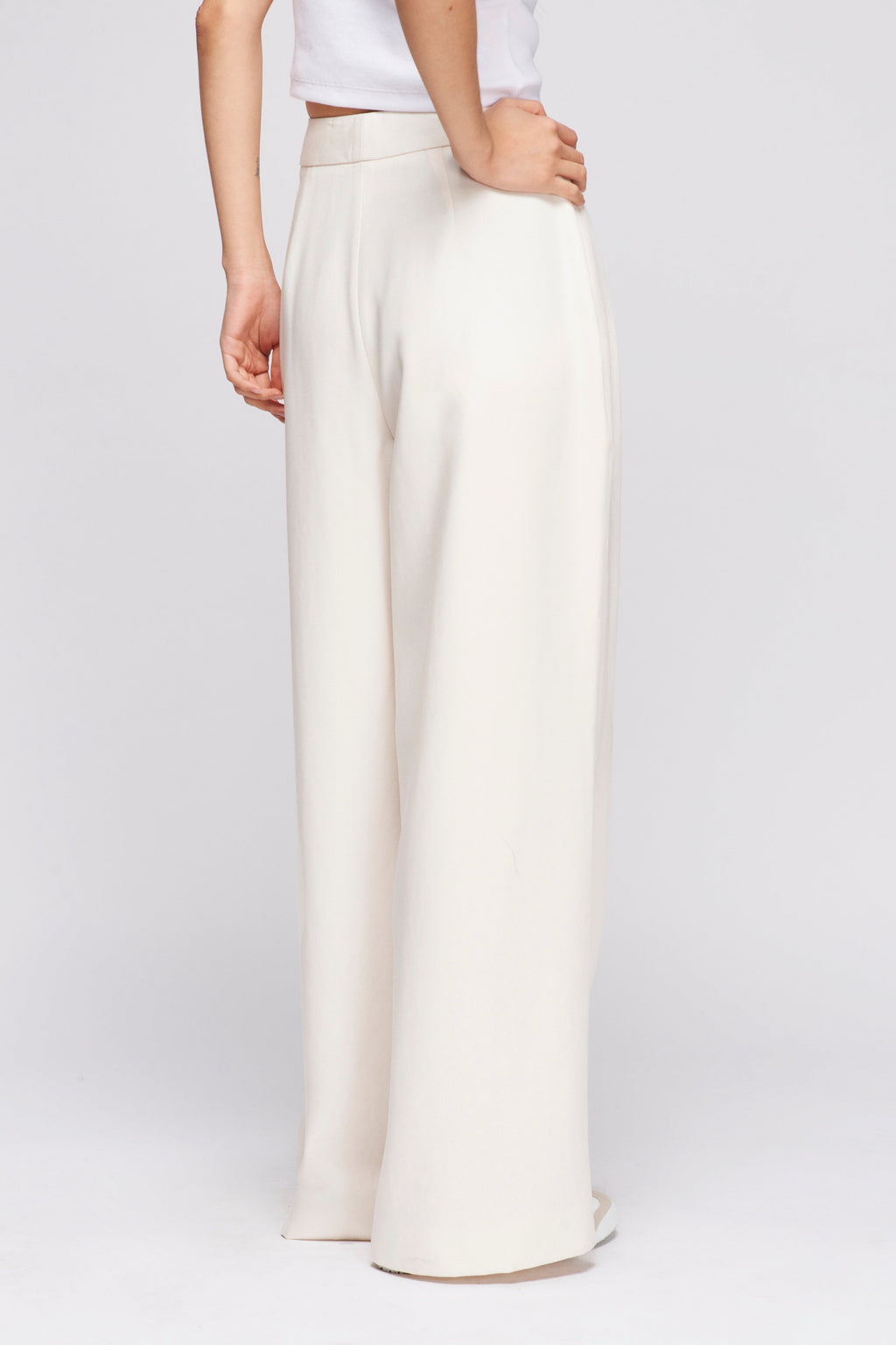 Plaza Trouser in Alabaster