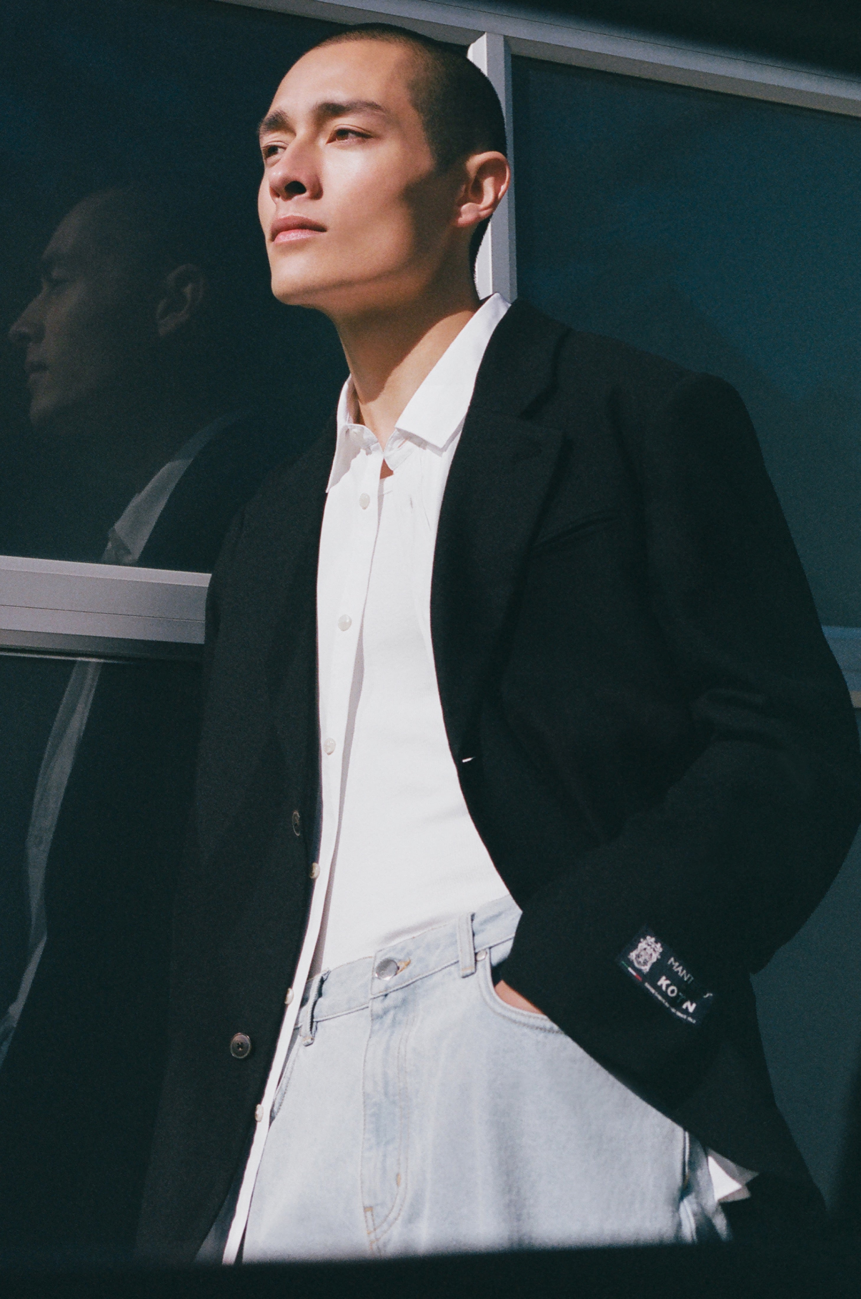 Men's Classic Poplin Shirt in White